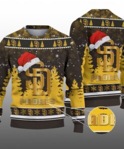 2026 Christmas SD Padres Ugly Christmas Sweater 