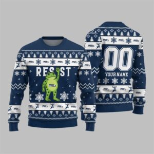 2026 Christmas Seahawks Portland Frog Resist Ugly Sweater - Grishko.com
