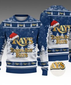 Alternative view of 2026 Christmas TB Rays Ugly Christmas Sweater 
