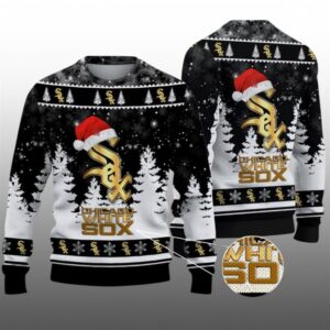 2026 Christmas White Sox Ugly Christmas Sweater - Grishko.com