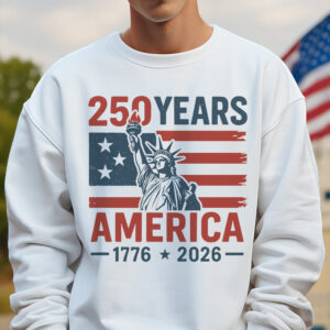 Alternative view of 250 Years America 1776 - 2026 Bright Shirt HO82 894534