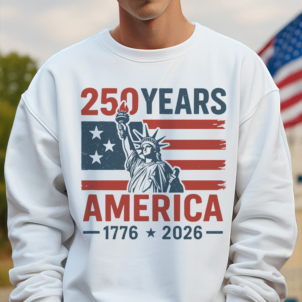 Alternative view of 250 Years America 1776 - 2026 Bright Shirt HO82 894534