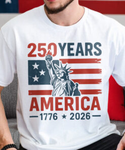 250 Years America 1776 - 2026 Bright Shirt