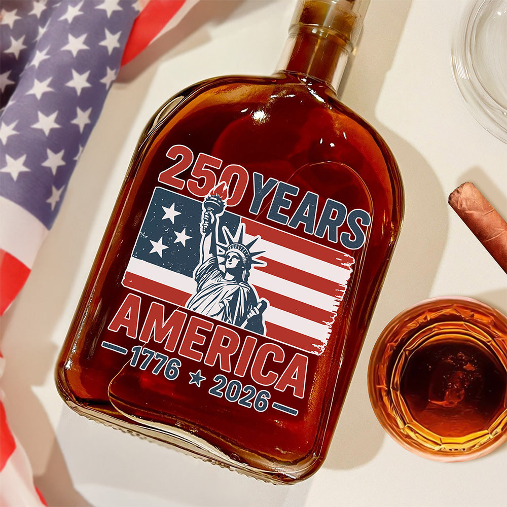 Alternative view of 250 Years America 1776 - 2026 Whiskey Bottle HO82 894538