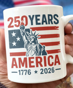 Alternative view of 250 Years America 1776 - 2026 White Mug