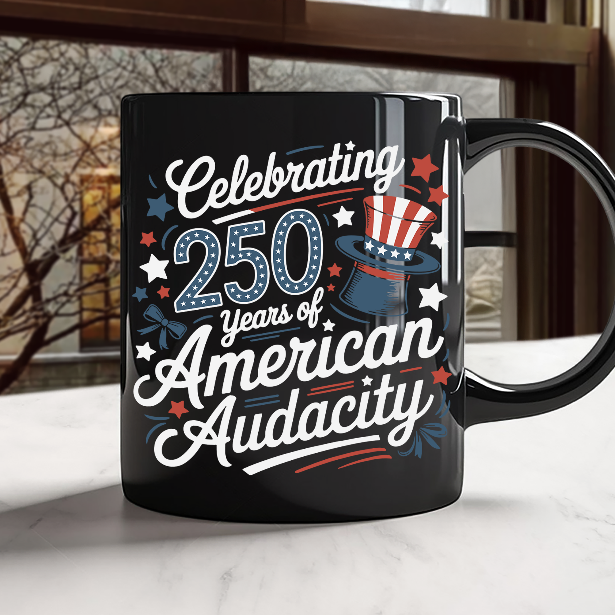 250 Years America 250th Anniversary USA 4th of July Black Mug HO82 894822 - Image 7