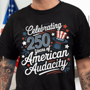 250 Years America 250th Anniversary USA 4th of July Dark Shirt HO82 894810