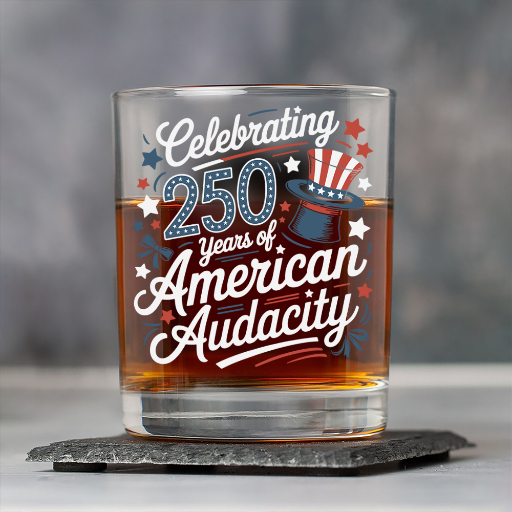 250 Years America 250th Anniversary USA 4th of July Whiskey Glass HO82 894814 - Image 6