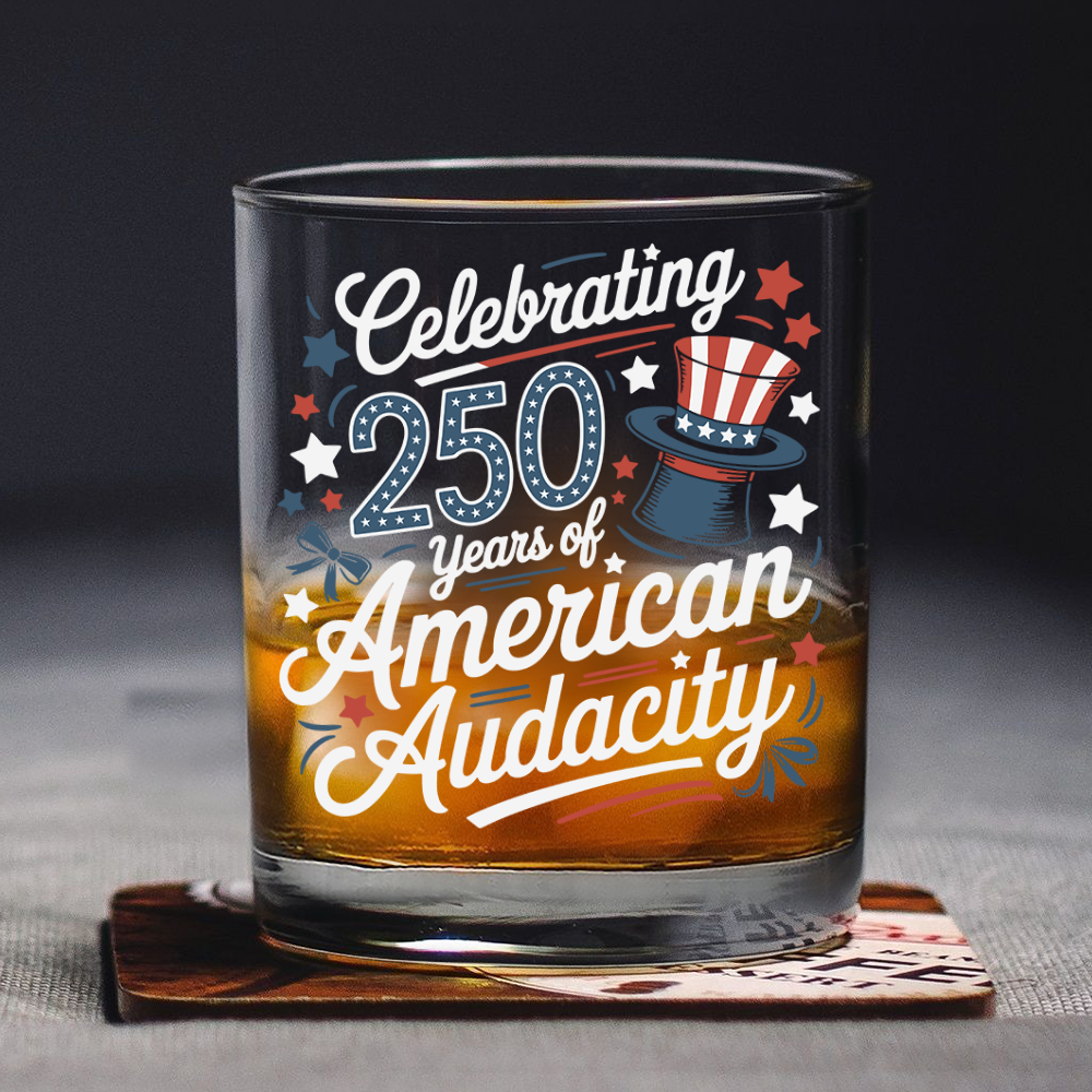 250 Years America 250th Anniversary USA 4th of July Whiskey Glass HO82 894814 - Image 7