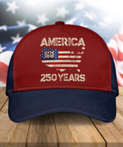 250 Years America Anniversary 250th Independence Day Classic Cap