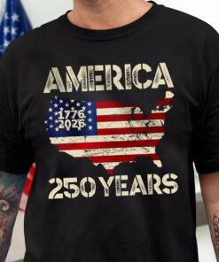 250 Years America Anniversary 250th Independence Day Dark Shirt