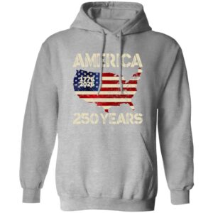 Alternative view of 250 Years America Anniversary 250th Independence Day Dark Shirt HA75 897364