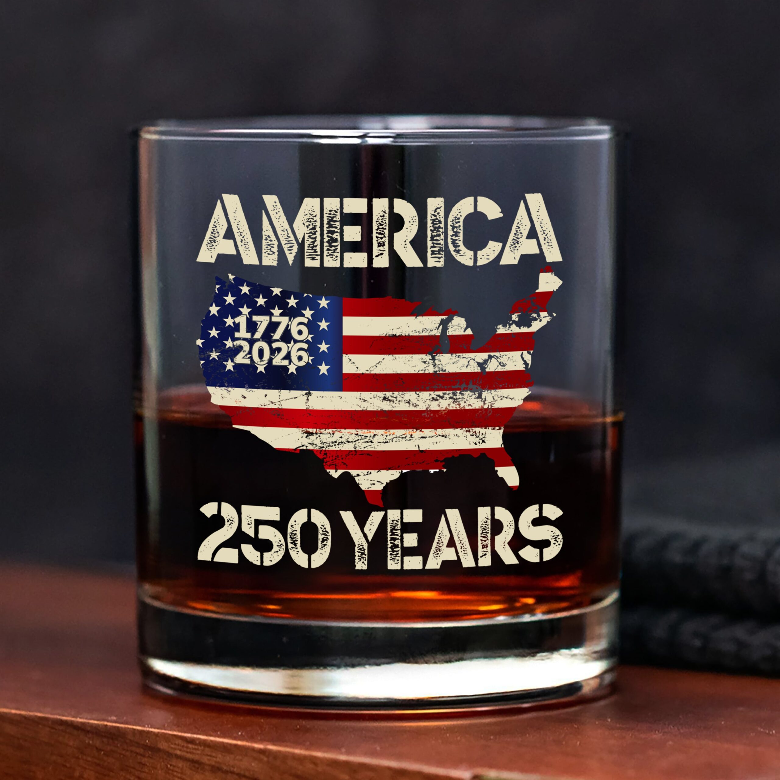 250 Years America Anniversary 250th Independence Day Whiskey Glass HA75 897356 - Image 10
