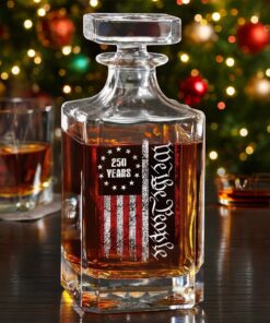 250 Years America Independence We The People US Decanter