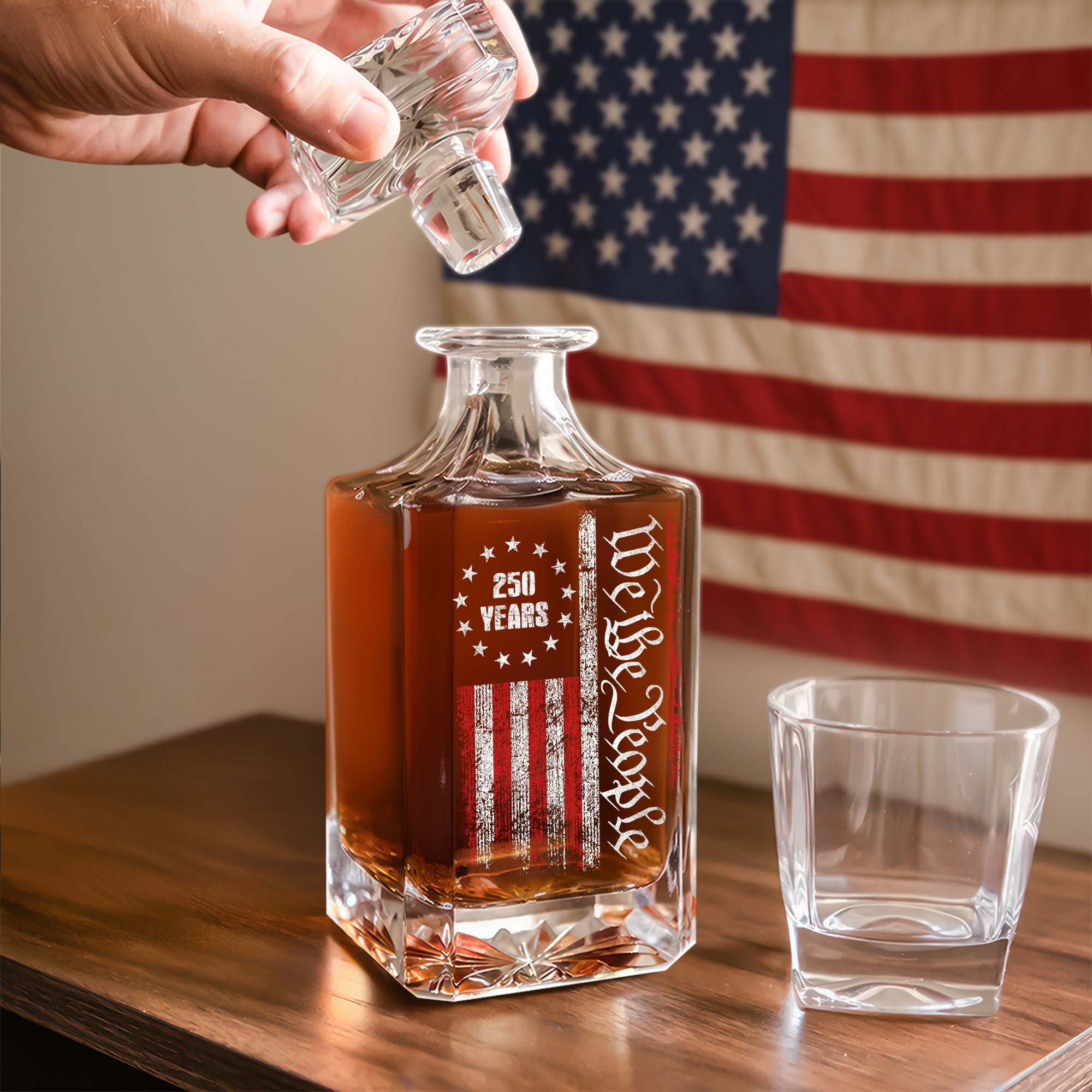 250 Years America Independence We The People US Decanter HA75 897398 - Image 3