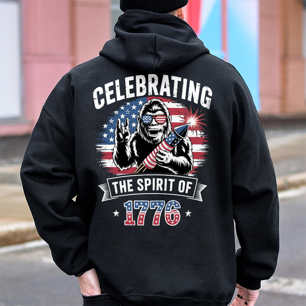 250 Years America Semiquincentennial 4th of July 2026 Back Side Dark Shirt CH07 896764 - Image 4