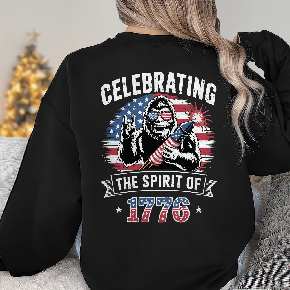250 Years America Semiquincentennial 4th of July 2026 Back Side Dark Shirt CH07 896764 - Image 5