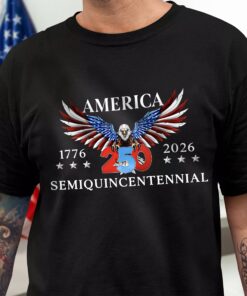 250 Years America Semiquincentennial Dark Shirt