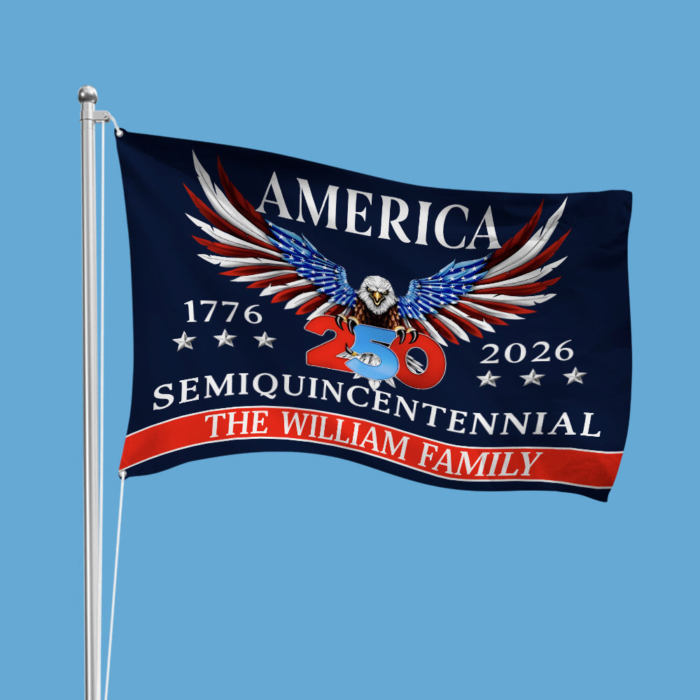 250 Years America Semiquincentennial Double-Sided House Flag CH07 899070 - Image 5