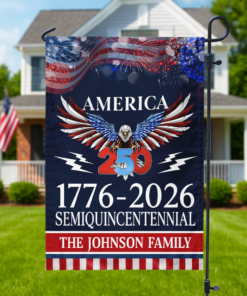 250 Years America Semiquincentennial Garden Flag