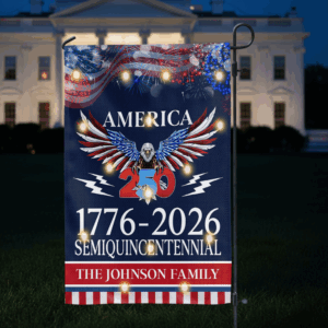 250 Years America Semiquincentennial Solar Led Garden Flag CH07 899130