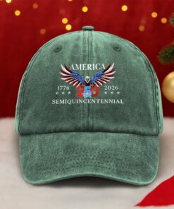 Alternative view of 250 Years America Semiquincentennial Washed Denim Baseball Cap