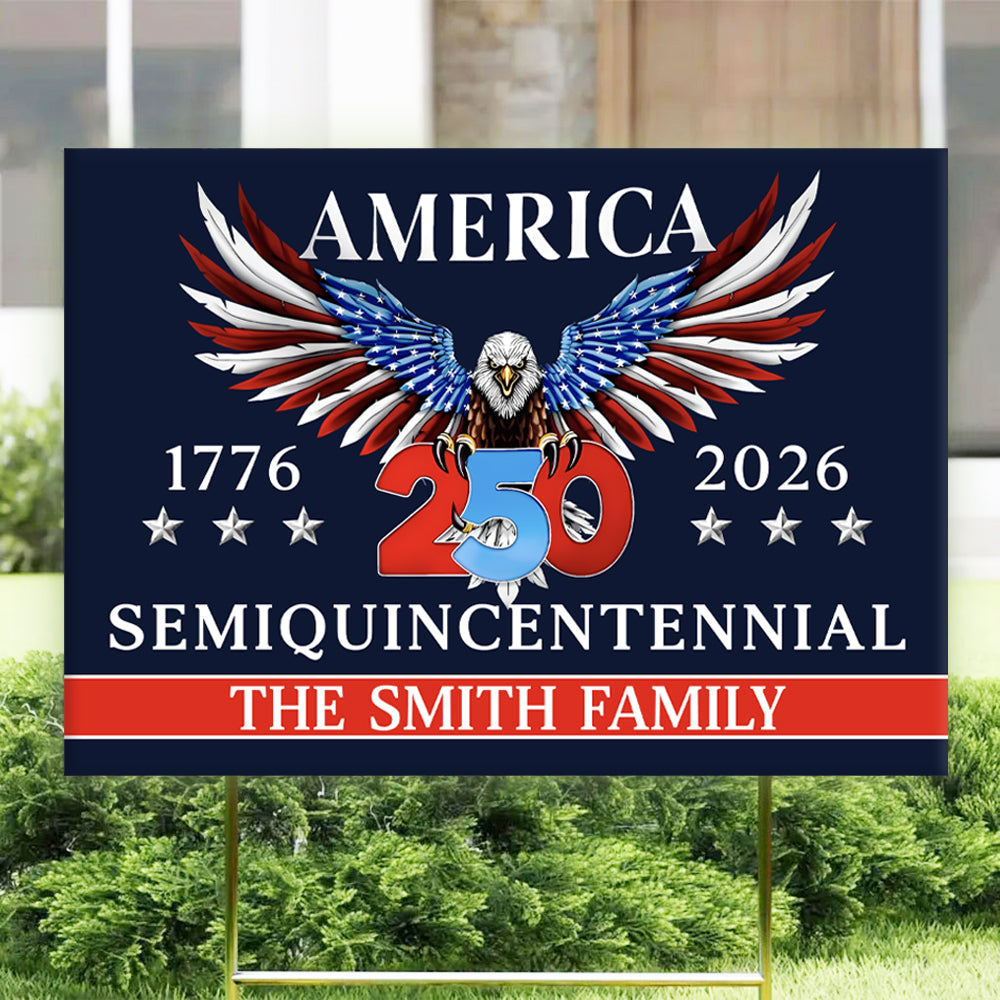 250 Years America Semiquincentennial Yard Sign CH07 896816 - Image 4