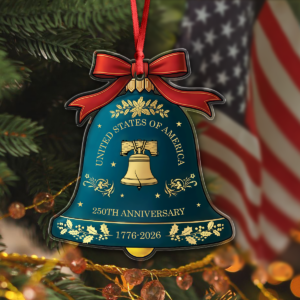 Alternative view of 250 Years Anniversary United States of America Acrylic Ornament Decor Gift HO82 900376