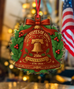 250 Years Anniversary United States of America Acrylic Ornament