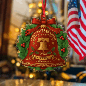 250 Years Anniversary United States of America Acrylic Ornament HA75 897804