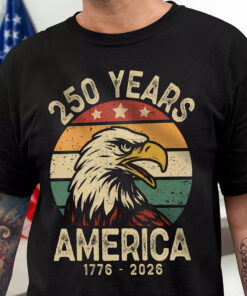 250 Years Of America Dark Shirt