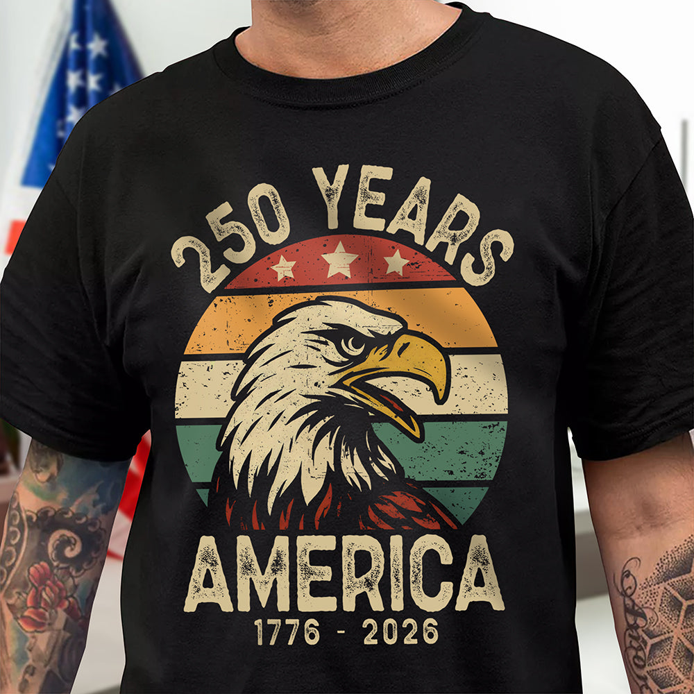 250 Years Of America Dark Shirt TH10 894613
