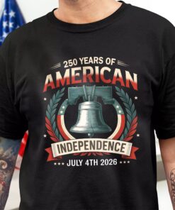250 Years Of America Front Shirt
