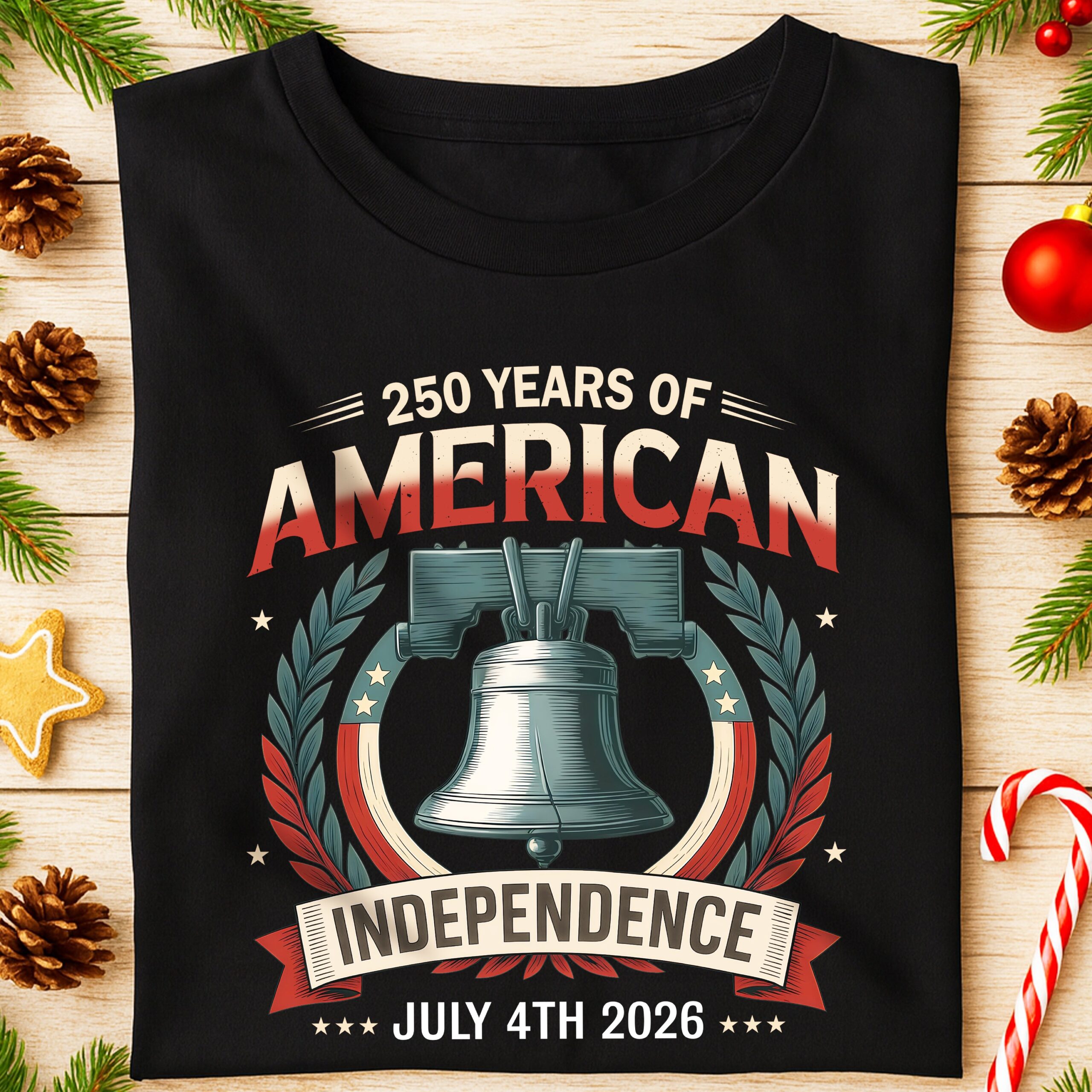 250 Years Of America Front Shirt TH10 894927 - Image 5