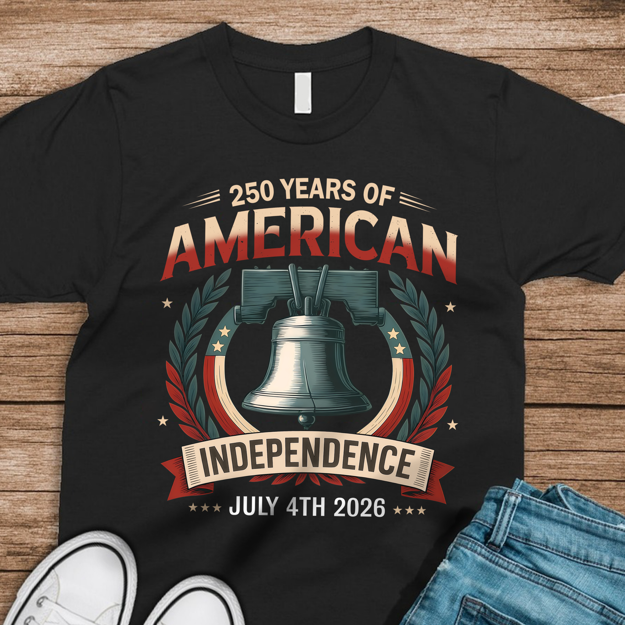 250 Years Of America Front Shirt TH10 894927 - Image 6