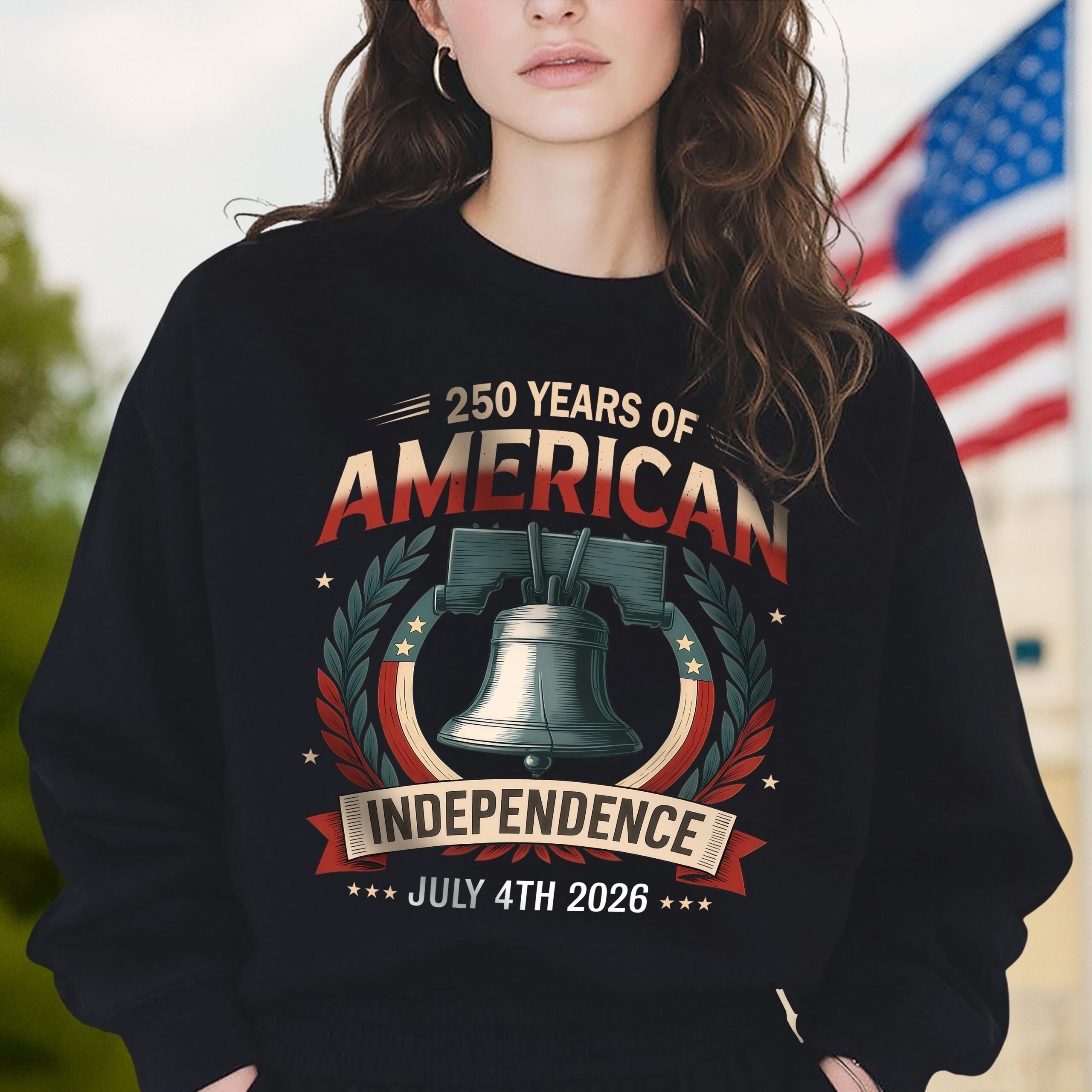 250 Years Of America Front Shirt TH10 894927 - Image 3