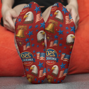 Alternative view of 250 Years of America Socks, 250th Anniversary of United States of America Socks, Socks For Christmas 683442