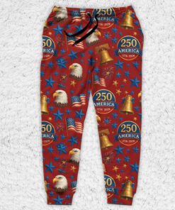 250 Years of America Sweatpants | 250th Anniversary Sweatpants | Pajama Sweatpants for Christmas