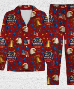 Alternative view of 250 Years of America Sweatpants | 250th Anniversary Sweatpants | Pajama Sweatpants for Christmas