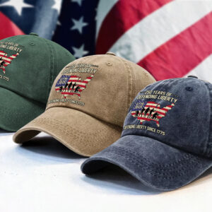 Alternative view of 250 Years Of Defending Liberty Washed Denim Baseball Cap TH10 894689
