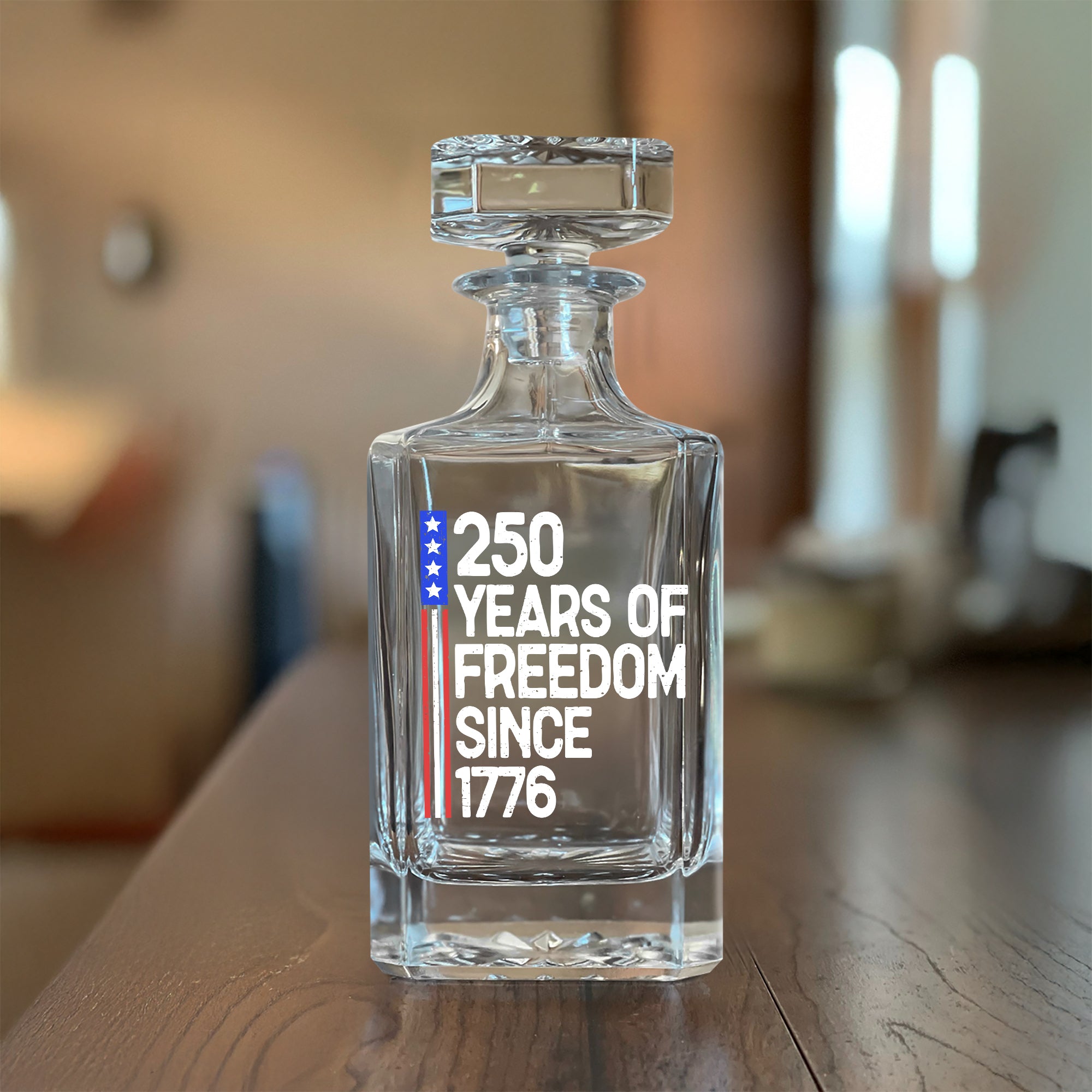 250 Years Of Freedom 250th Birthday America Flag 4th Of July Decanter HO82 894802 - Image 6