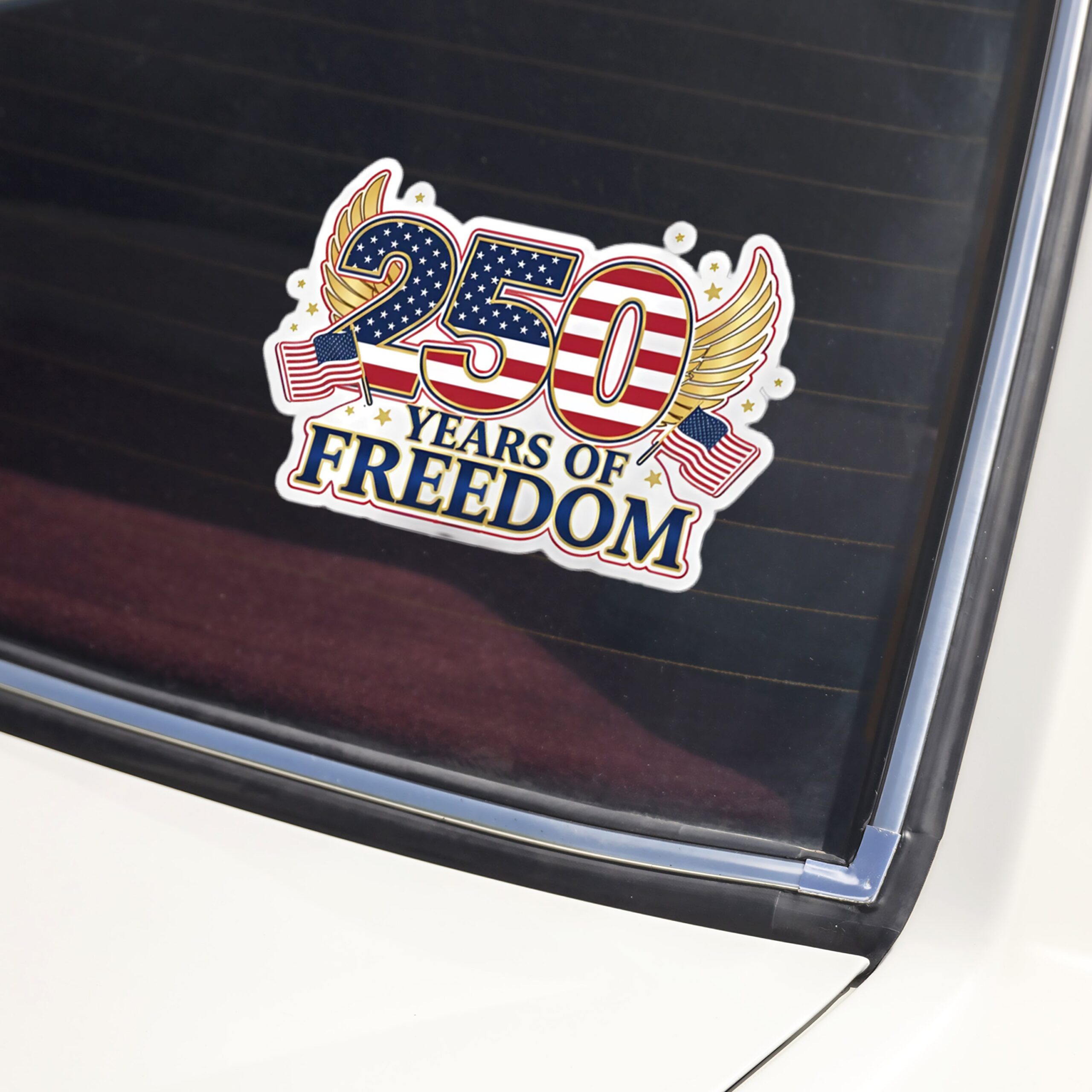 250 Years Of Freedom Car Window Decal Sticker TH10 896751 - Image 4