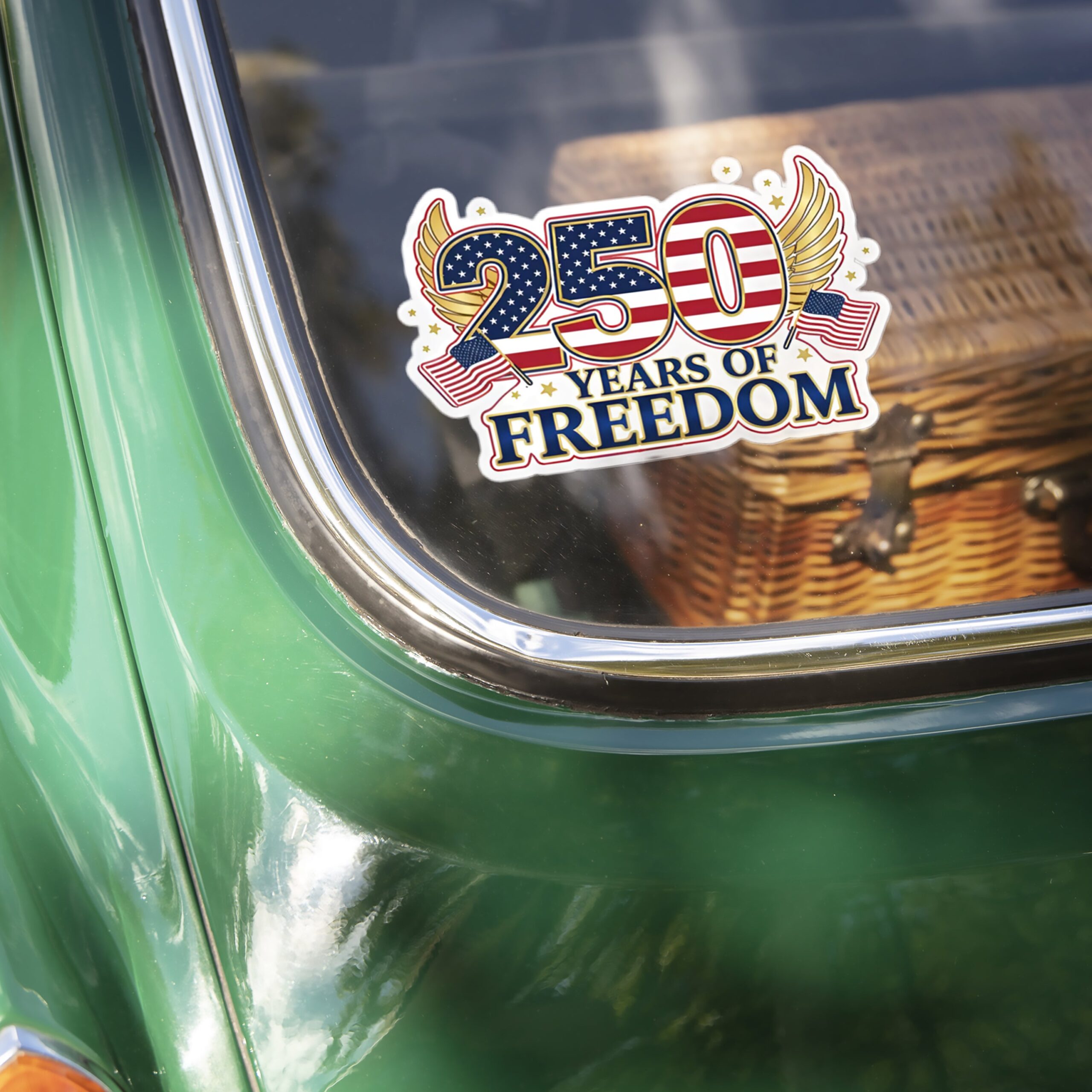 250 Years Of Freedom Car Window Decal Sticker TH10 896751 - Image 3