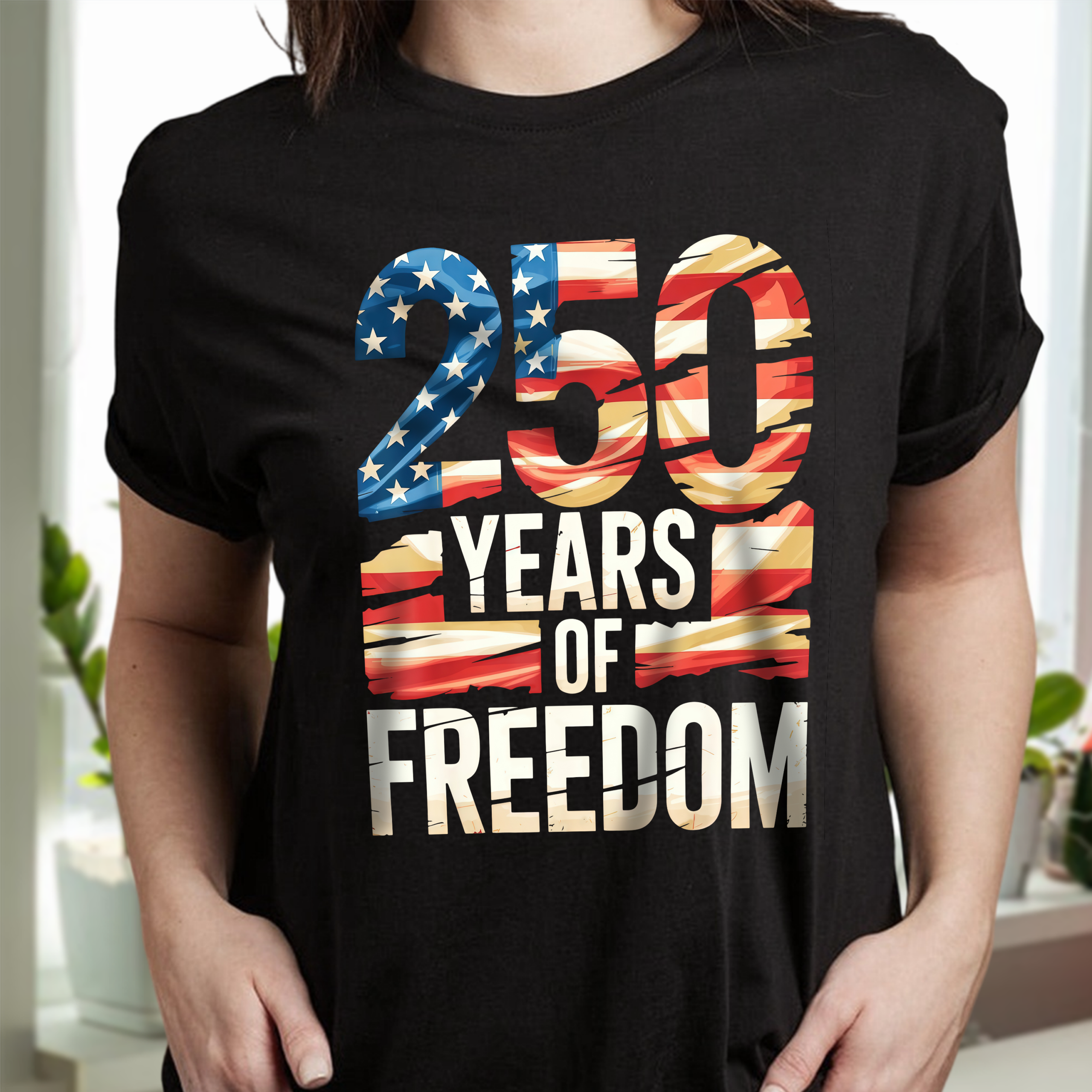 250 Years Of Freedom Front Shirt TH10 896011 - Image 5