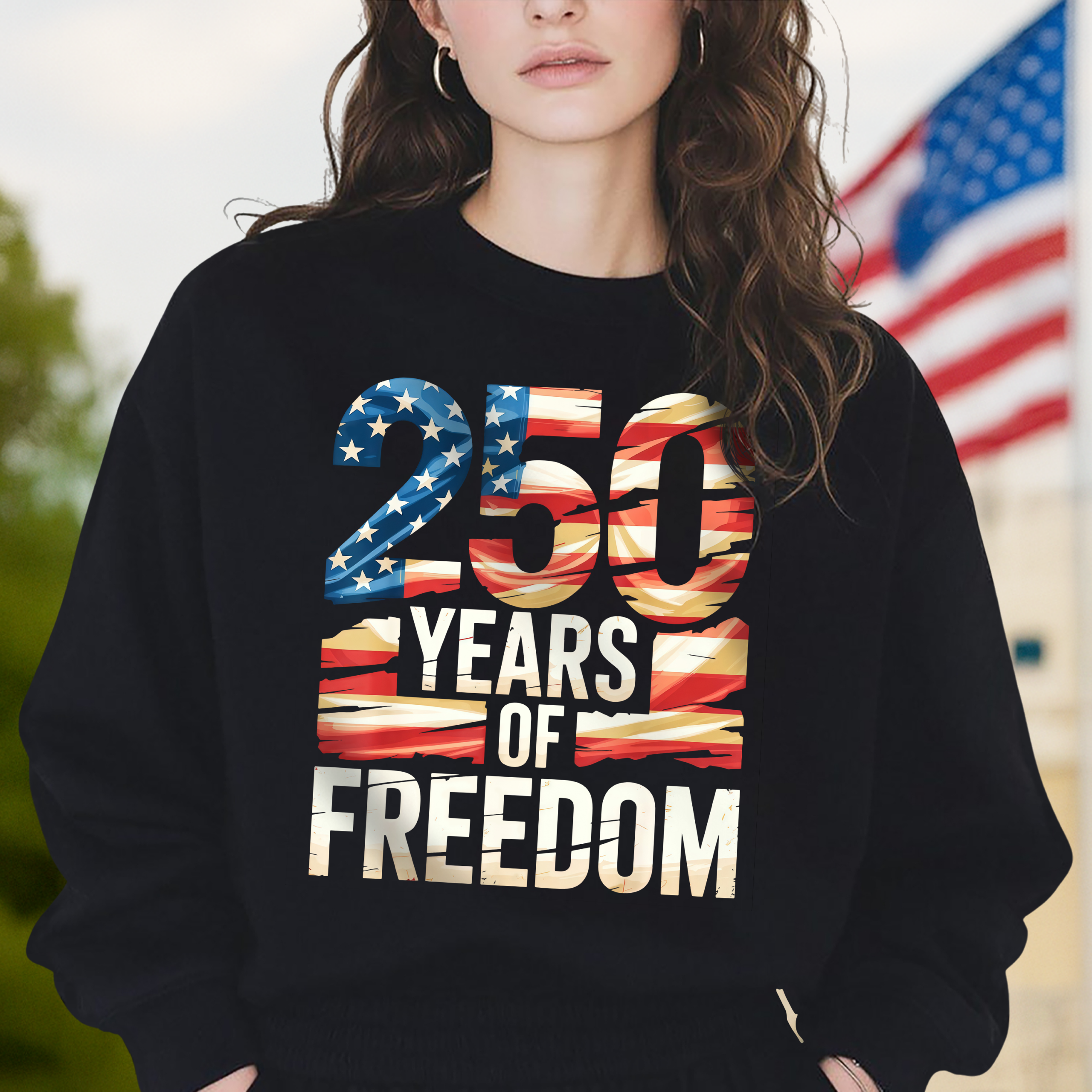 250 Years Of Freedom Front Shirt TH10 896011 - Image 6
