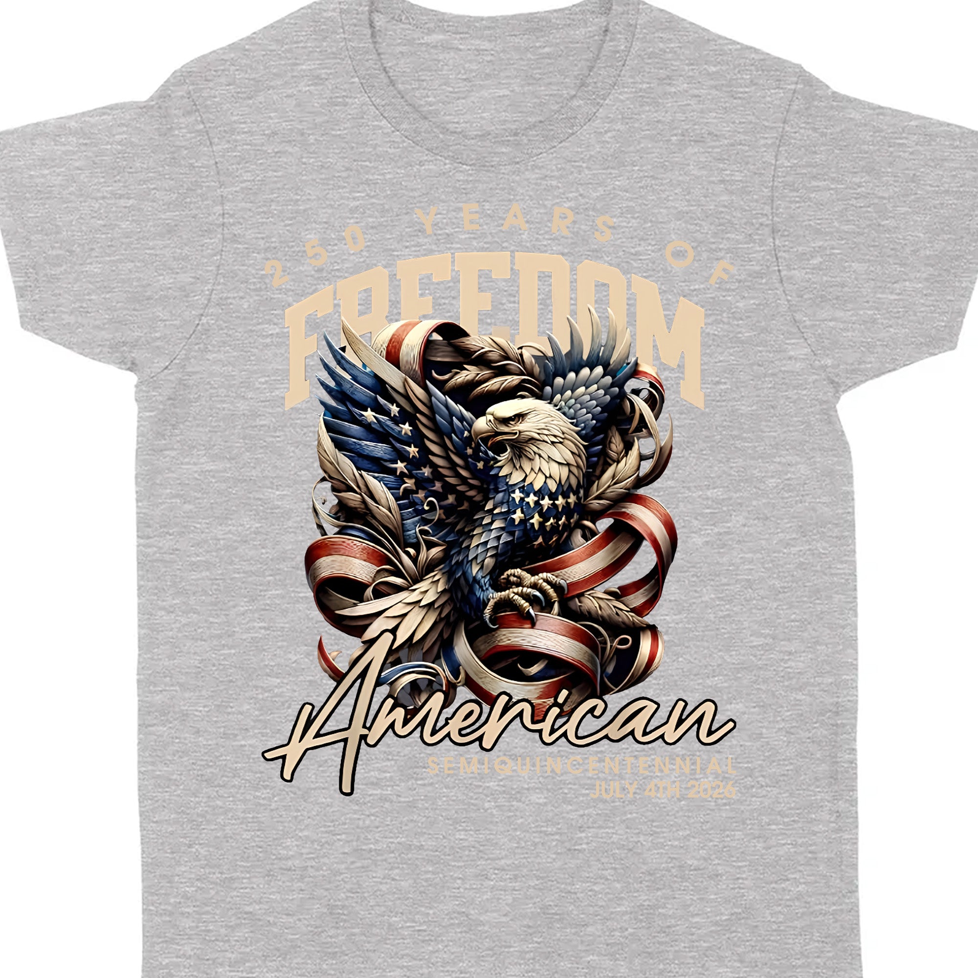 250 Years Of Freedom Shirt | Happy 250th Birthday USA Shirt | America 250th Anniversary Tee | American Semiquincentennial 4th Of July T-Shirt 682536 - Image 8