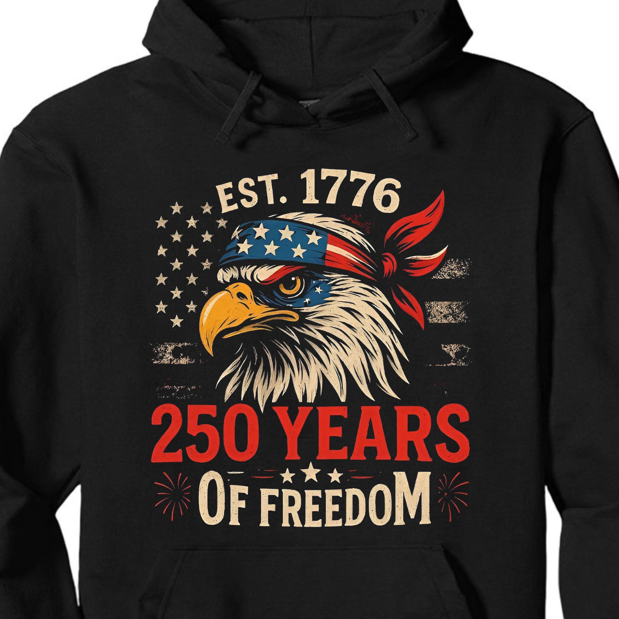 250 Years Of Freedom Shirt | Happy 250th Birthday USA Shirt | America 250th Anniversary Tee | US Flag Vintage Style T-Shirt 682533 - Image 11