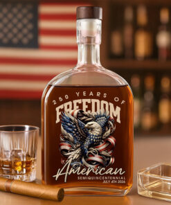 250 Years Of Freedome America Whiskey Bottle