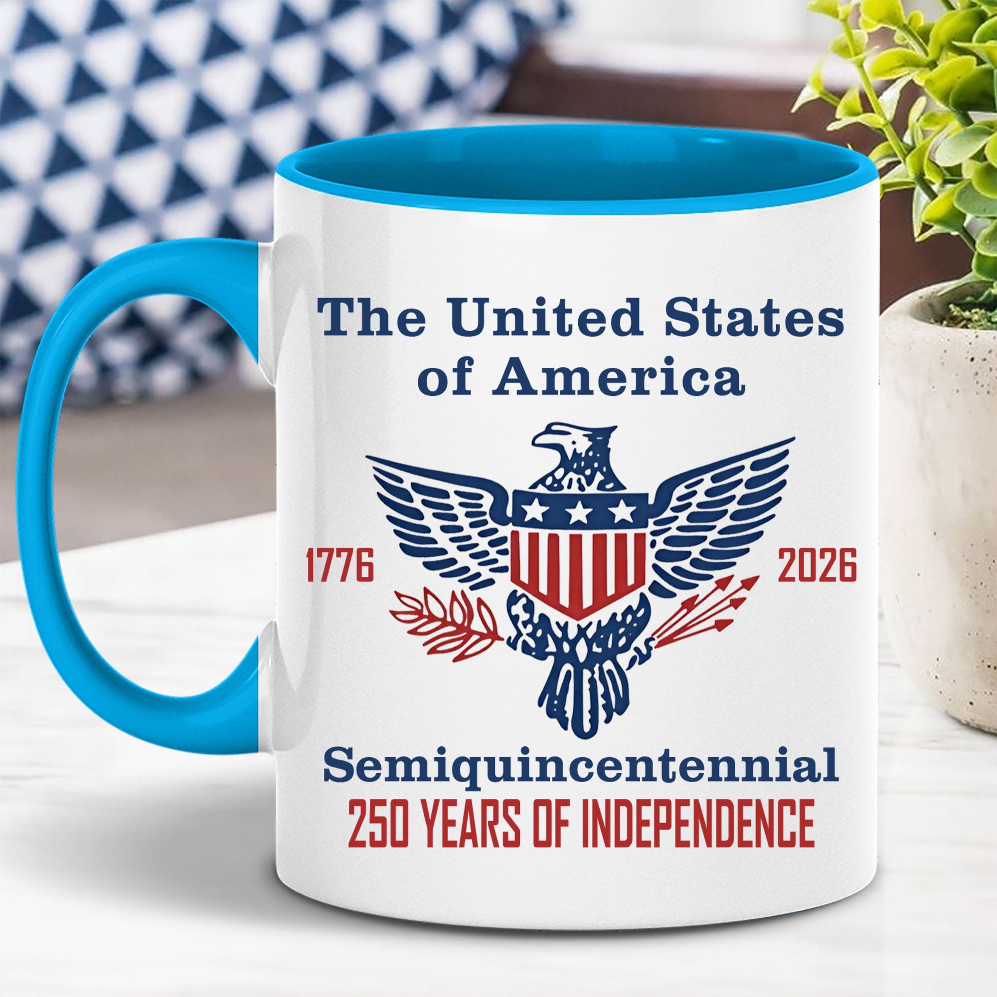 250 Years of Independence Mug | Happy 250th Birthday USA Mug | America 250th Anniversary White Mug Accent Mug 682595 - Image 24
