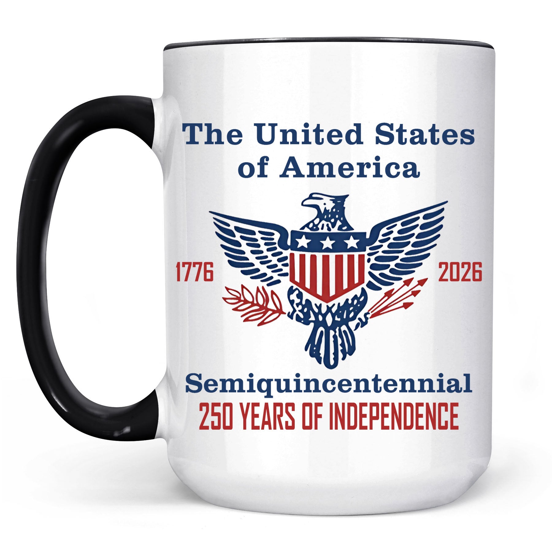 250 Years of Independence Mug | Happy 250th Birthday USA Mug | America 250th Anniversary White Mug Accent Mug 682595 - Image 15